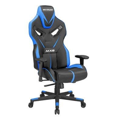 Cadeira Gamer MX8 Giratória Preto e Azul Mymax