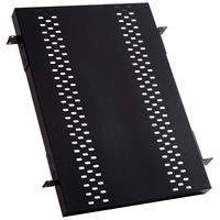Bandeja Para Rack 19 - 1ux 600mm 4 Pontos - Ventilada - Preta