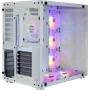 Gabinete Gamer Motospeed Hyrax Mid Tower, ATX, Lateral Vidro Temperado, Branco, Sem Fan - HGB700W