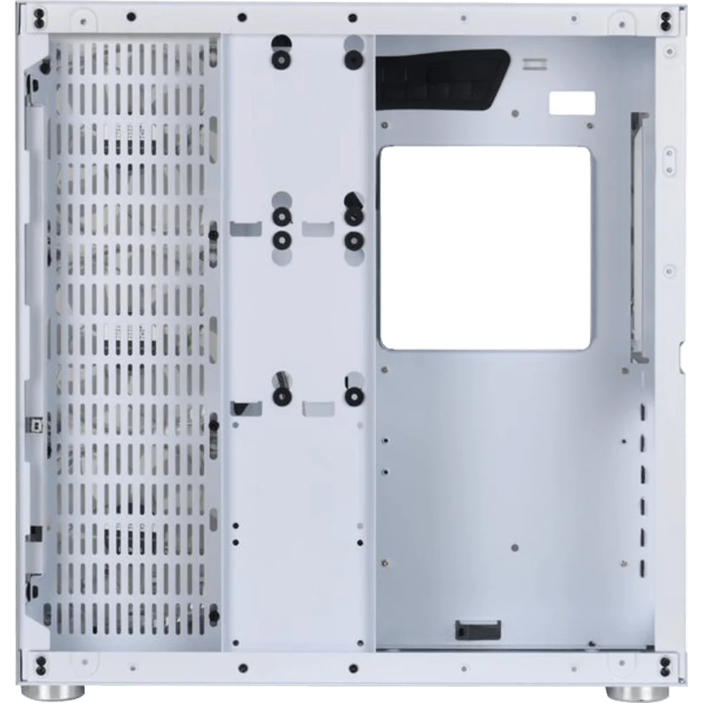 Gabinete Gamer Motospeed Hyrax Mid Tower, ATX, Lateral Vidro Temperado, Branco, Sem Fan - HGB700W Gabinete Gamer Motospeed Hyrax Mid Tower, ATX, Lateral Vidro Temperado, Branco, Sem Fan - HGB700W