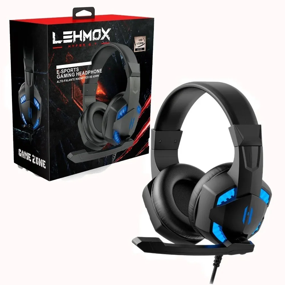 Headset Led Plug 35mm Gtf6 KaBuM