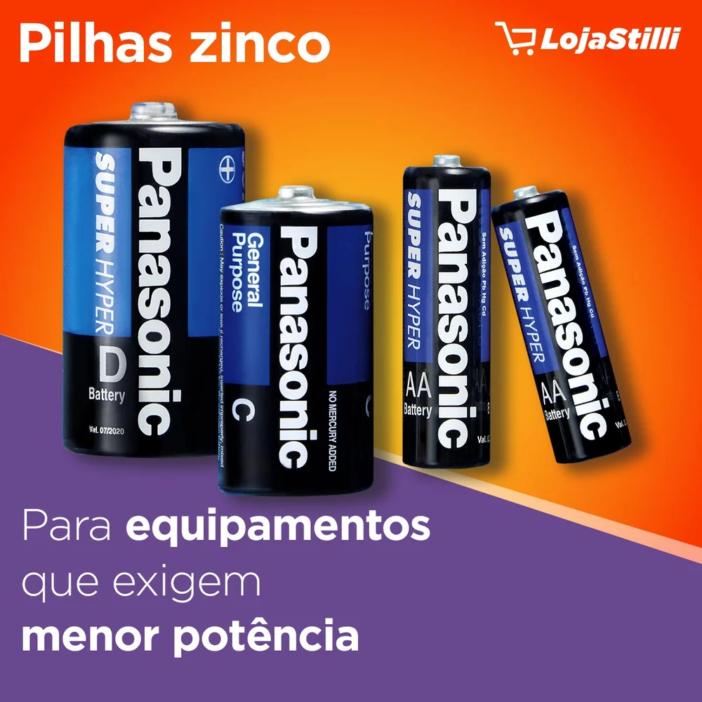 Pilha Comum Aa Com 8 Um-3shsl8p6