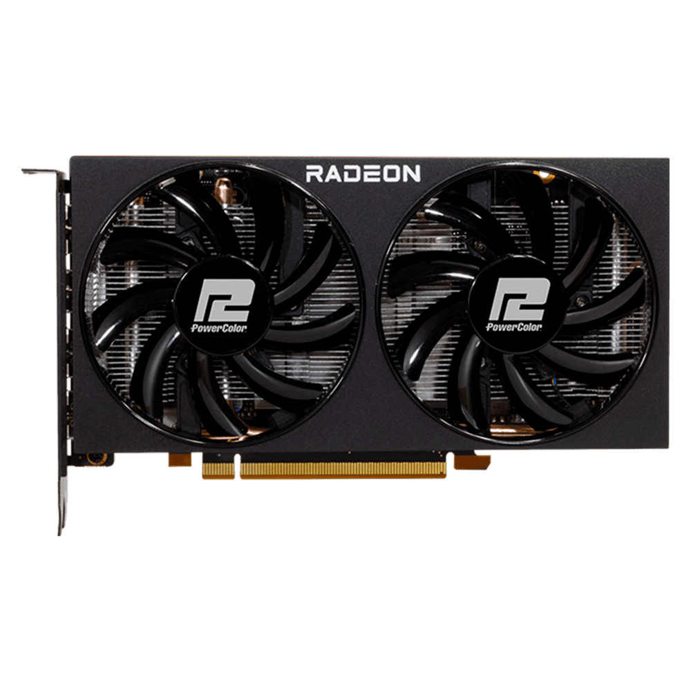 Placa de Vídeo Power Color Fighter AMD Radeon AXRX 6600, 8GB, GDDR6 - 8GBD6-3DH