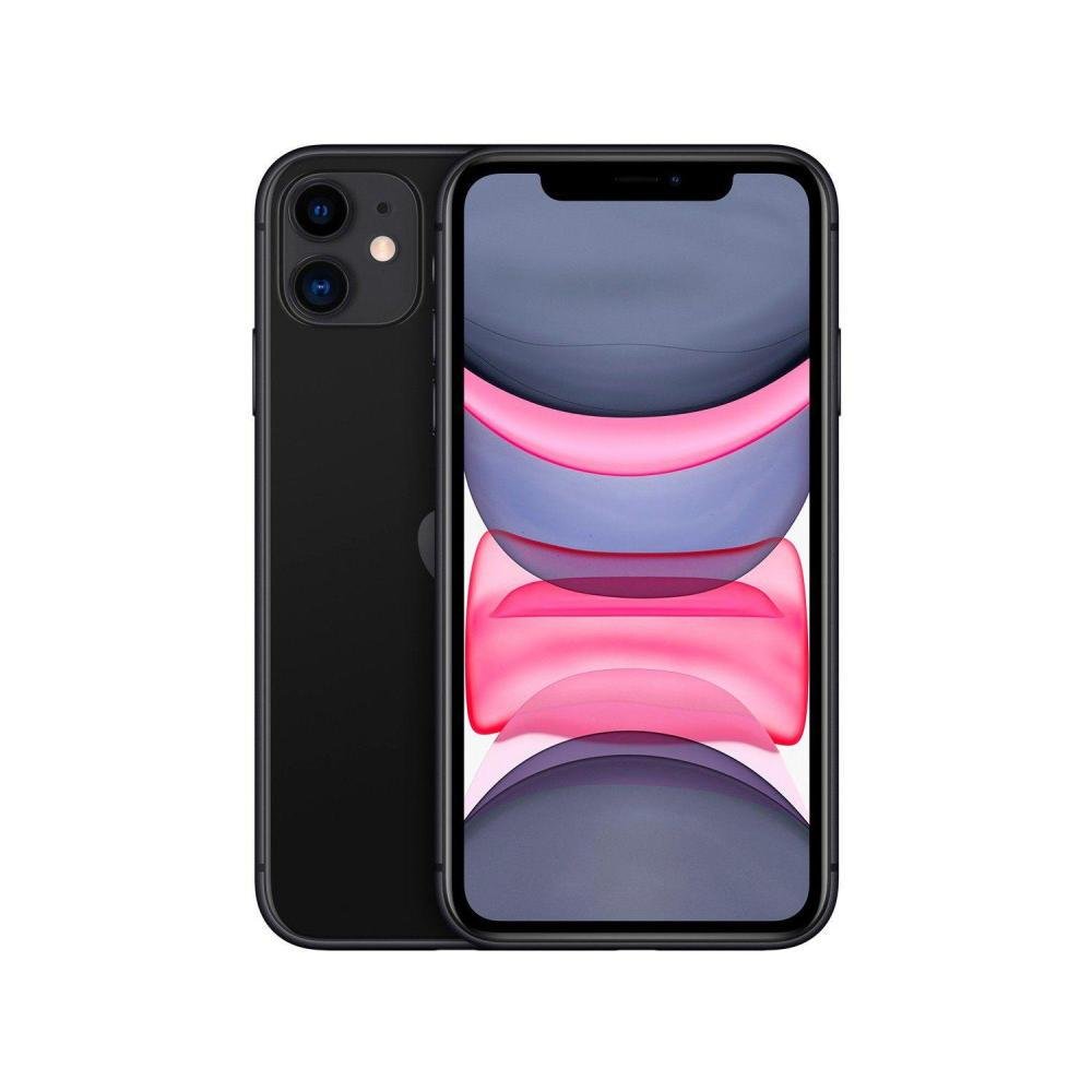 Apple iPhone 11 ブラック 本体 iPhone 11 Apple 64GB Preto 61 12MP iOS KaBuM