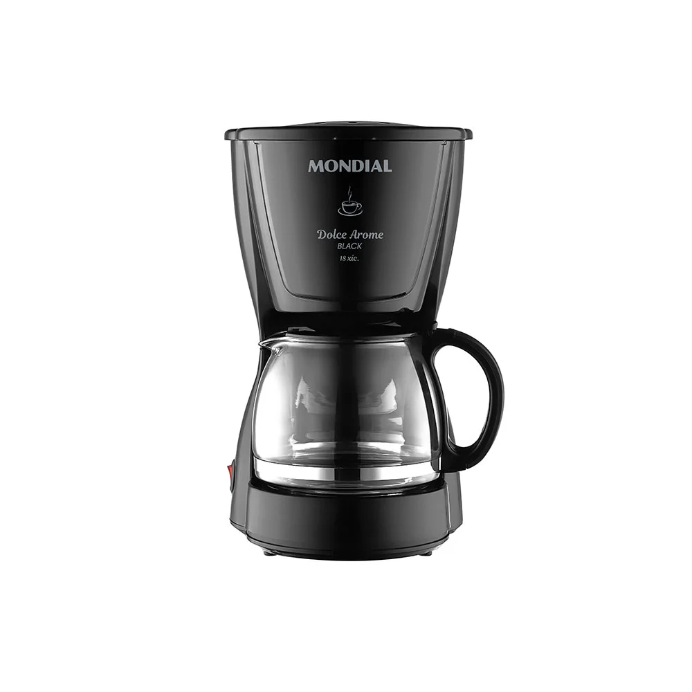 Cafeteira Elétrica Dolce Arome Black 550w - C-30-18x-fb - Mondial Cafeteira Elétrica Dolce Arome Black 550w - C-30-18x-fb - Mondial