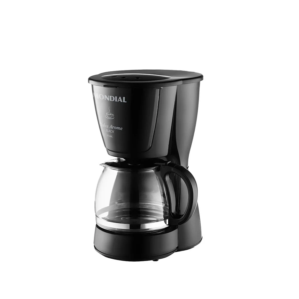 Cafeteira Elétrica Dolce Arome Black 550w - C-30-18x-fb - Mondial Cafeteira Elétrica Dolce Arome Black 550w - C-30-18x-fb - Mondial