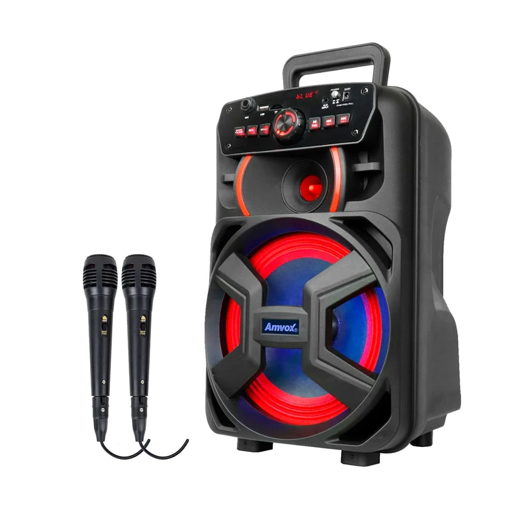 Caixa De Som Portátil Bluetooth Amvox Aca 221