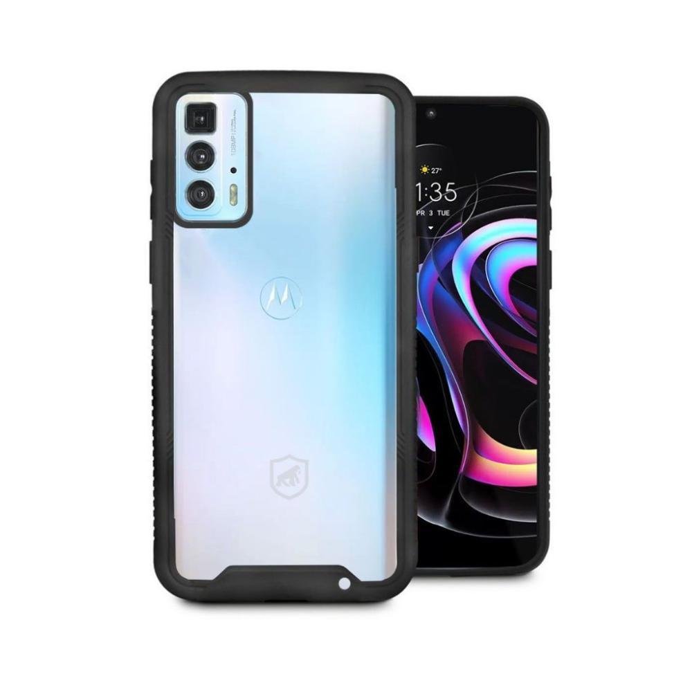 Capa Para Celular Gorila Shield Stronger, Para Motorola Moto Edge 20 PRO, Preta