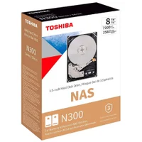 HD Interno Toshiba 8TB N300 NAS 35 HDWG480XZSTAI
