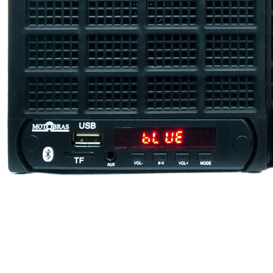 Rádio Portátil 7 Faixas Rm-pu32ac Preto Motobras Rádio Portátil 7 Faixas Rm-pu32ac Preto Motobras