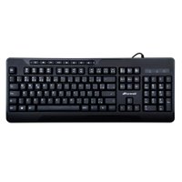 Teclado Multimídia Fortrek Olk101, USB 2.0, ABNT2, Preto - 75858