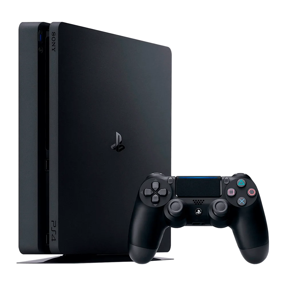 Console Playstation 4 Slim, 1TB, 2 Controles, 2 Jogos Console Playstation 4 Slim, 1TB, 2 Controles, 2 Jogos