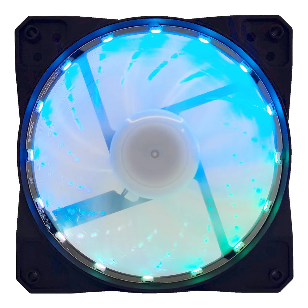 Kit Cooler FAN com 4 Unidades Evus, RGB, Com Controladora, Controle Remoto - FK-12R Kit Cooler FAN com 4 Unidades Evus, RGB, Com Controladora, Controle Remoto - FK-12R