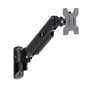 Suporte Articulado ELG F410, De Parede, VESA 75x75, 100x100, Pistão À Gás, Para Monitor De 17 A 34
