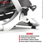 Suporte, Extreme Simracing Para Volante Cockpit Simulador SGT, Ajuste de Altura, Branco