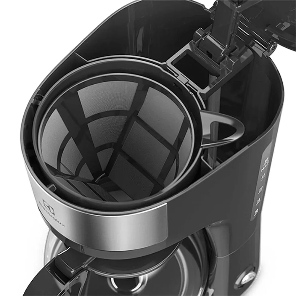 Cafeteira Elétrica Electrolux, Efficient Ecm20 Inox 127v. Cafeteira Elétrica Electrolux, Efficient Ecm20 Inox 127v.
