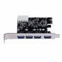 Placa Controladora Pci-e X1 Usb 3.0 (5gbps) Com 4 Portas Usb