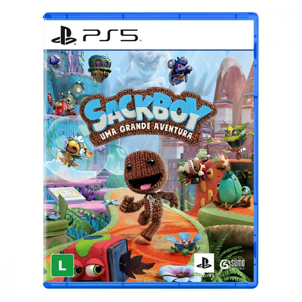 Jogo Sackboy Uma Grande Aventura Para Playstation 5 Sumo Jogo Sackboy Uma Grande Aventura Para Playstation 5 Sumo