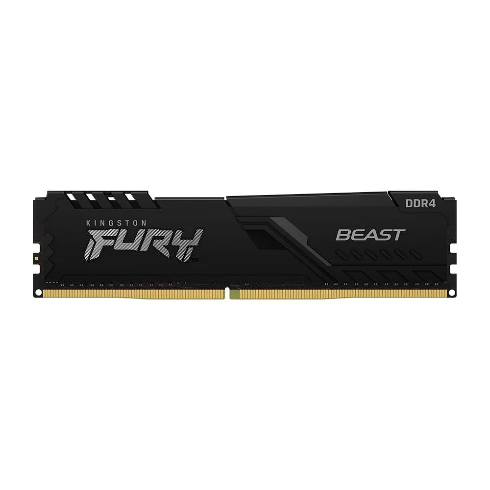 Kingston FURY DDR4-3200 16GB×2枚（32GB）④ Memória Kingston Fury Beast Black 32GB 3200MHz
