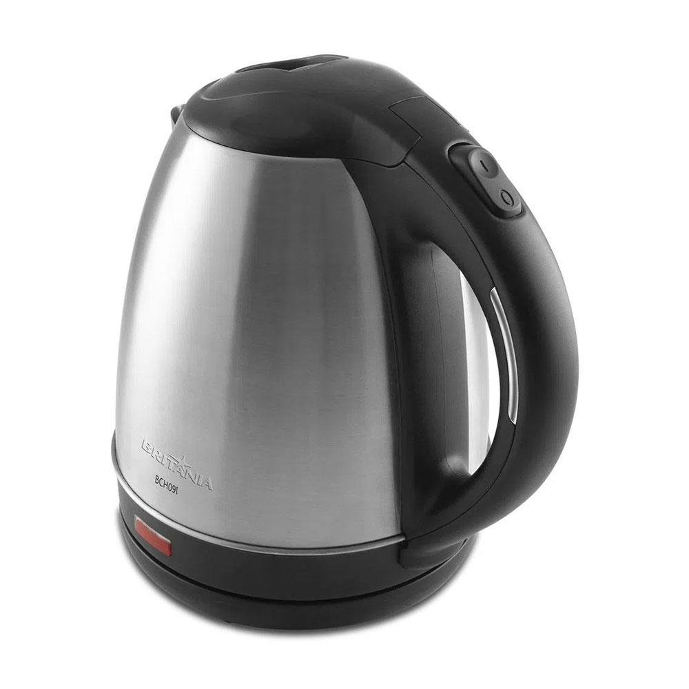 Chaleira Elétrica Britânia Bch09i 1,2l Desligamento Automático - Inox - 110v Chaleira Elétrica Britânia Bch09i 1,2l Desligamento Automático - Inox - 110v