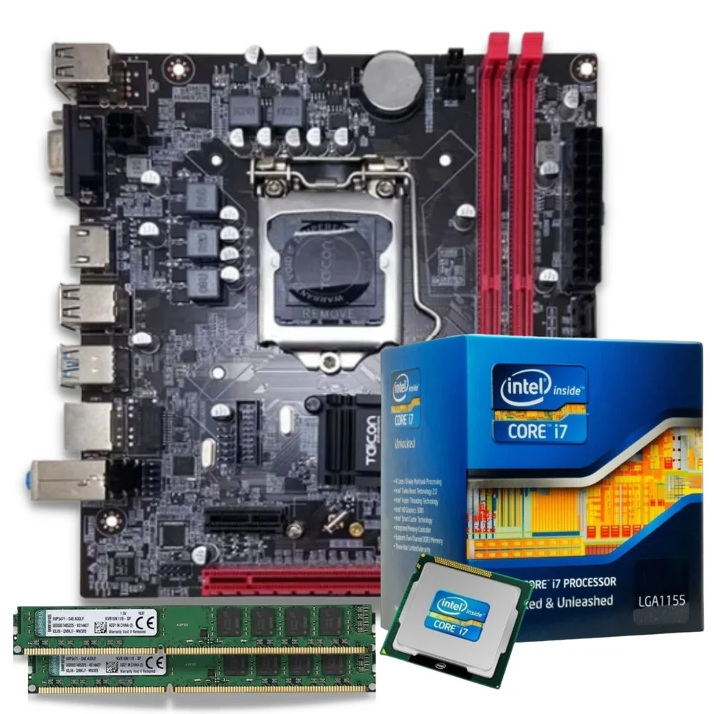 Kit Upgrade Kaikora PlacaMe B75 Proc I7 KaBuM