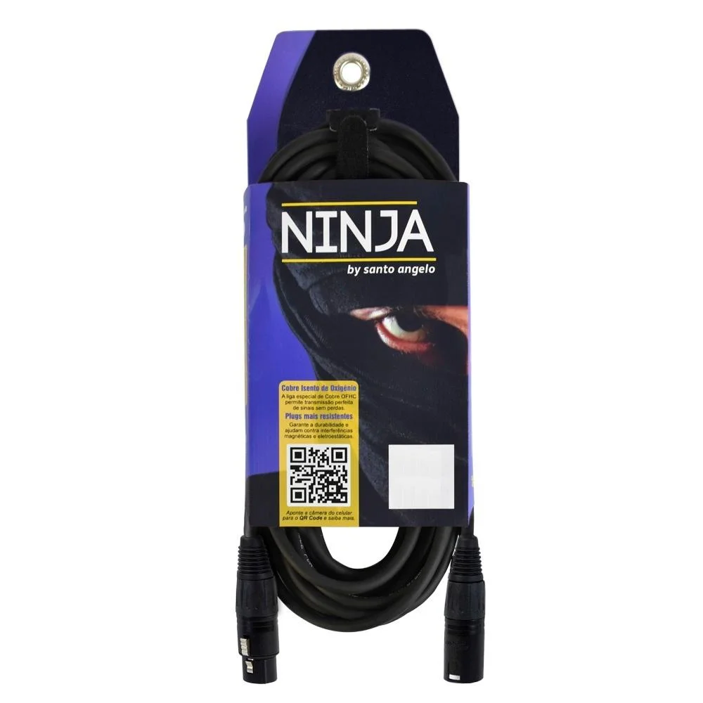Cabo Santo Angelo Ninja Sc20 Xlr Macho Xlr Femea