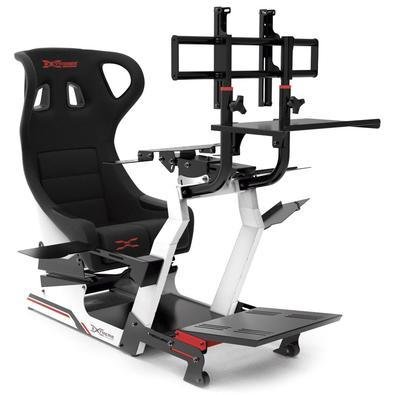 Cockpit Simulador, Suporte Para Volante X V3, Completo, Extreme Simracing - Branco