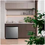 Frigobar Midea Preto Com Inox, 45l, 127v, 60hz, Mrc06b1-x