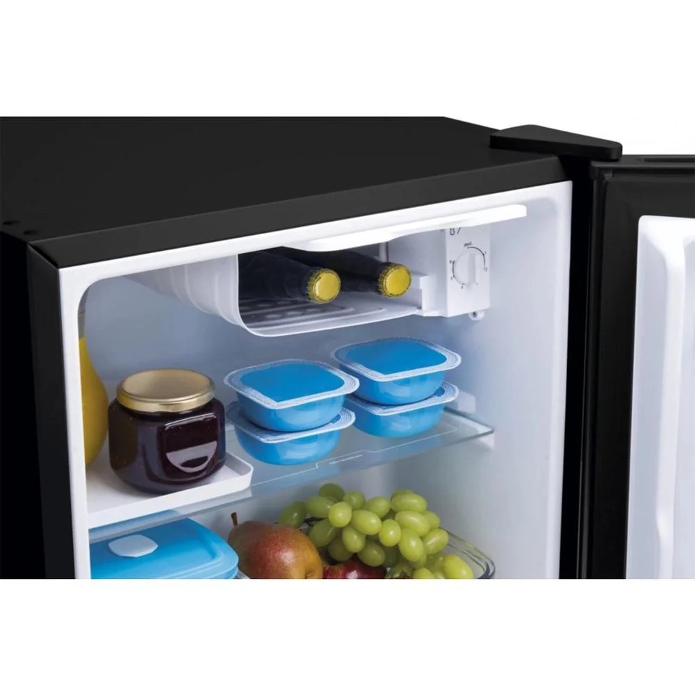 Frigobar Midea Preto Com Inox, 45l, 127v, 60hz, Mrc06b1-x Frigobar Midea Preto Com Inox, 45l, 127v, 60hz, Mrc06b1-x