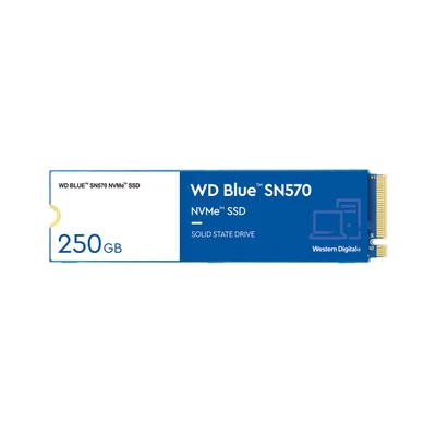 SSD M2 Western Digital Sn570 Blue 250GB Leitura