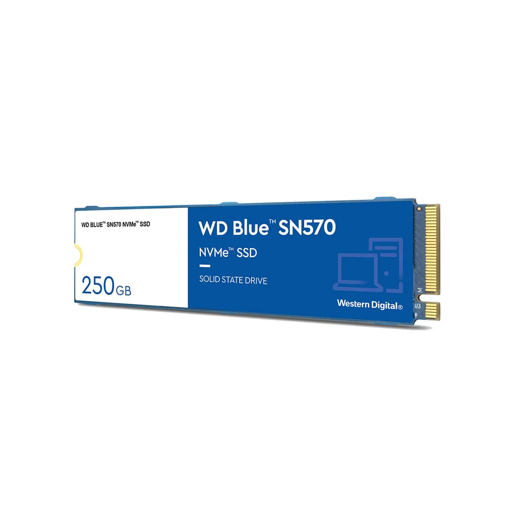 内蔵型SSD SSD 500GB M.2 PCIe Gen4x4 NVMe WD SSD M2 Western Digital Sn570 Blue 250GB Leitura