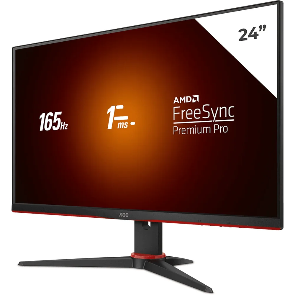 Monitor Aoc Gamer Viper24g2se 165hz KaBuM