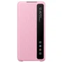 Capa Protetora Clear View Samsung Galaxy S20 Plus Sm-g985 Cor:rosa.