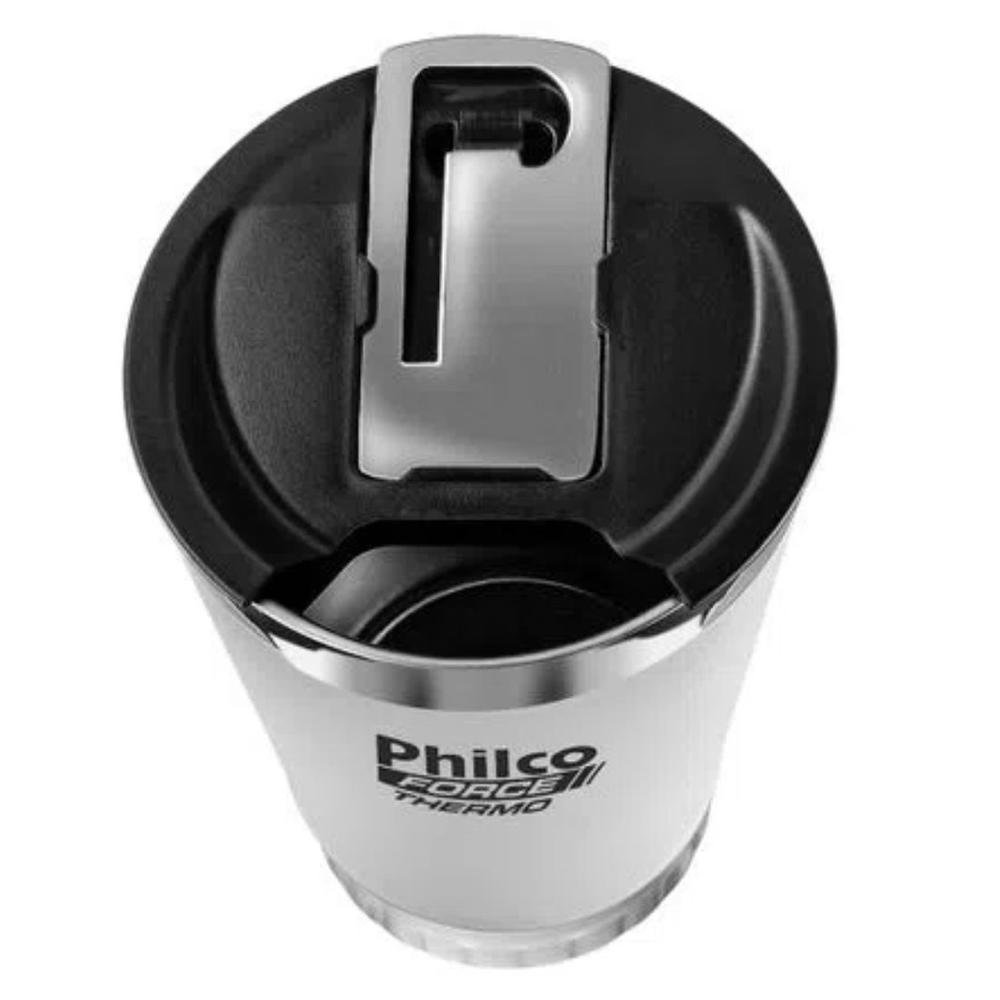 Copo Térmico Philco 475ml Cerveja Chopp Inox Com Tampa