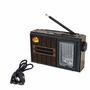 Rádio Portátil Am Fm Entrada Fone De Ouvido Sem Usb