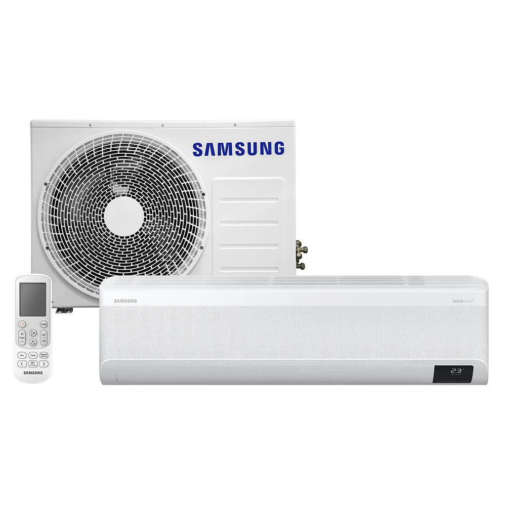 Ar Condicionado Samsung Windfree Connect, Split Inverter, 22000 Btus, 220V, Frio - Ar24bvfaawkxaz Ar Condicionado Samsung Windfree Connect, Split Inverter, 22000 Btus, 220V, Frio - Ar24bvfaawkxaz