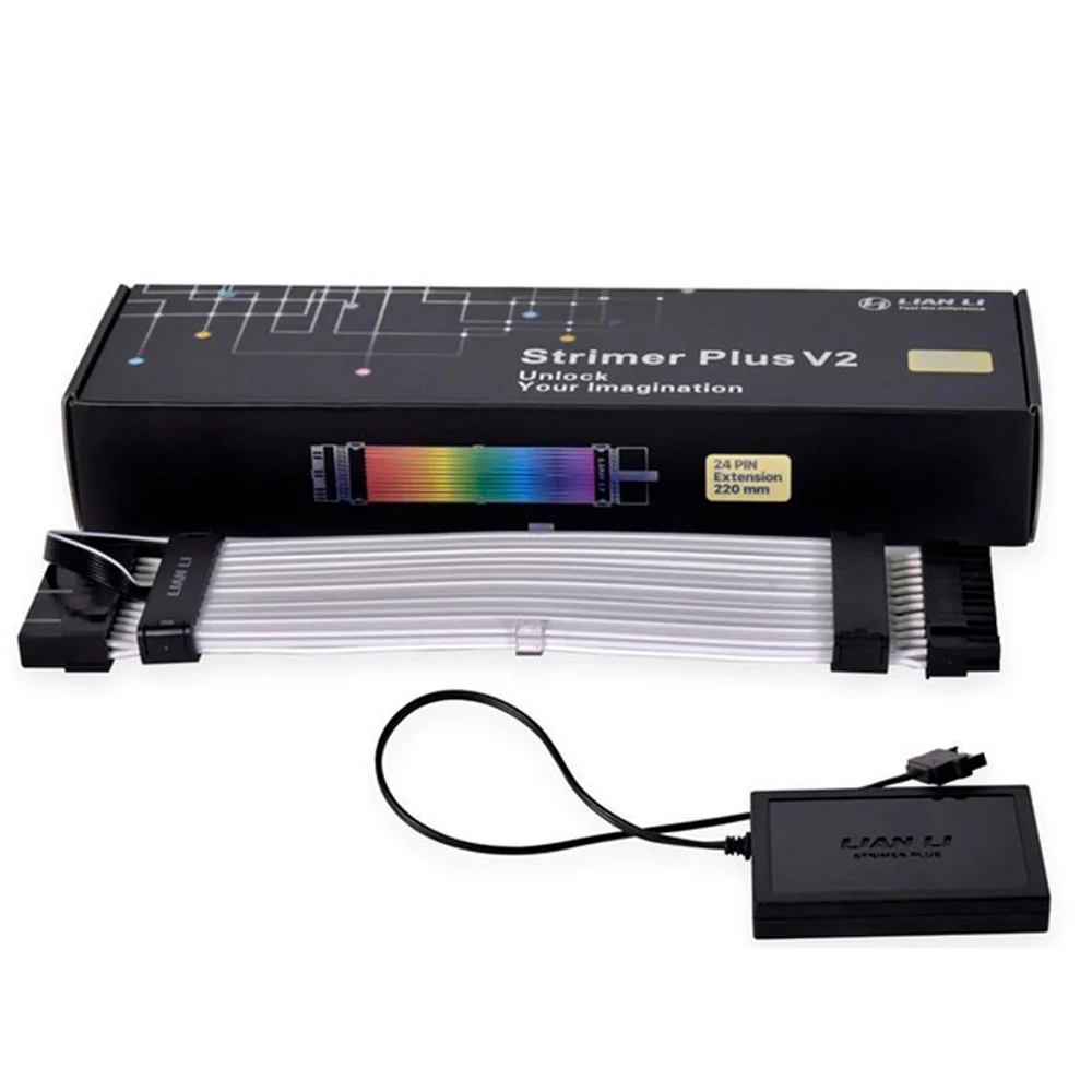 その他 LIAN LI Strimer Plus V2 RGB Cabo Extensor Lian Li Strimer Plus V2 KaBuM