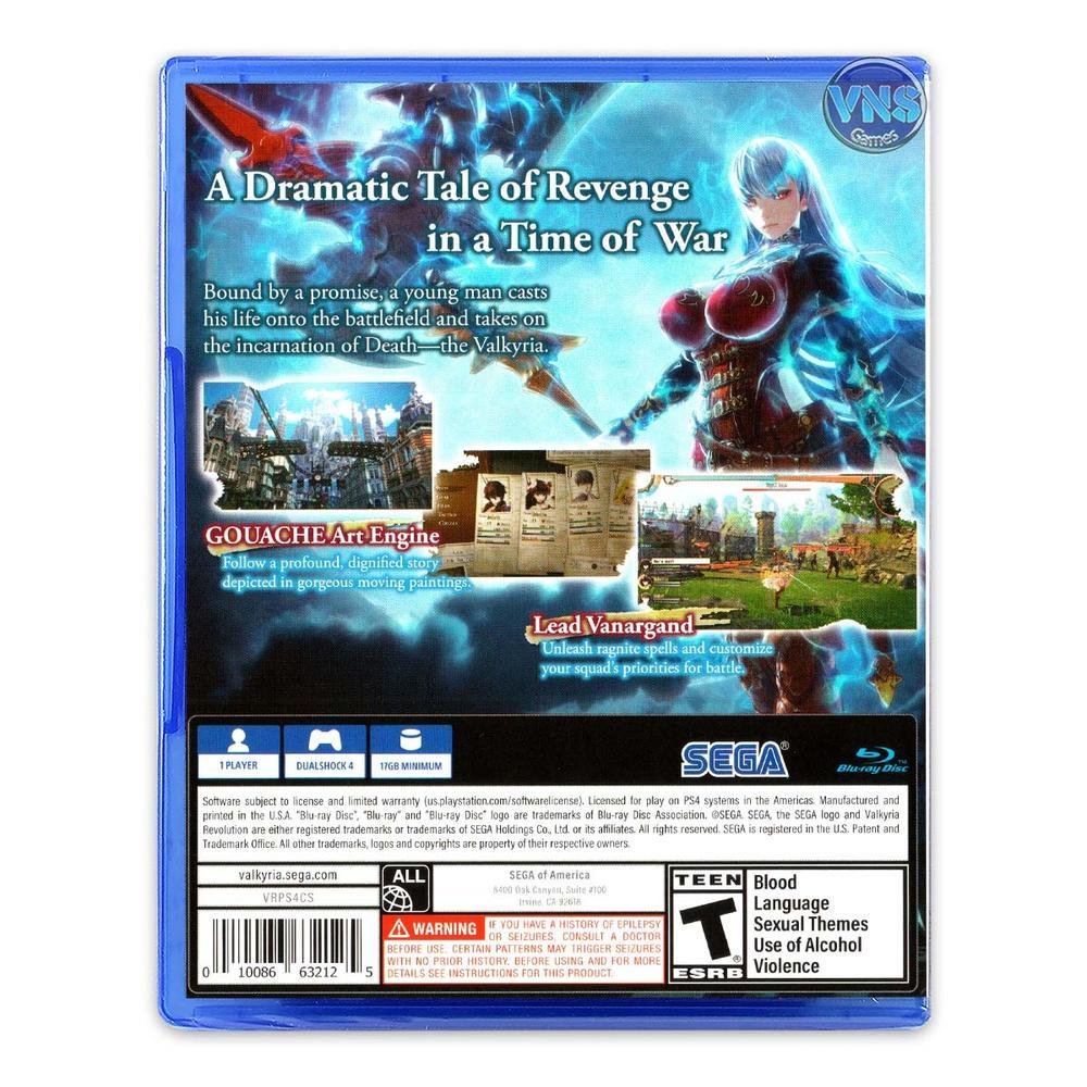 Jogo Valkyria Revolution, Playstation - Ps4