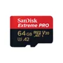 Cartão De Memoria Sandisk Micro SD, 64GB, Cl10, 200MB/s, Extreme Pro - Sdsqxcu-064g-gn6ma