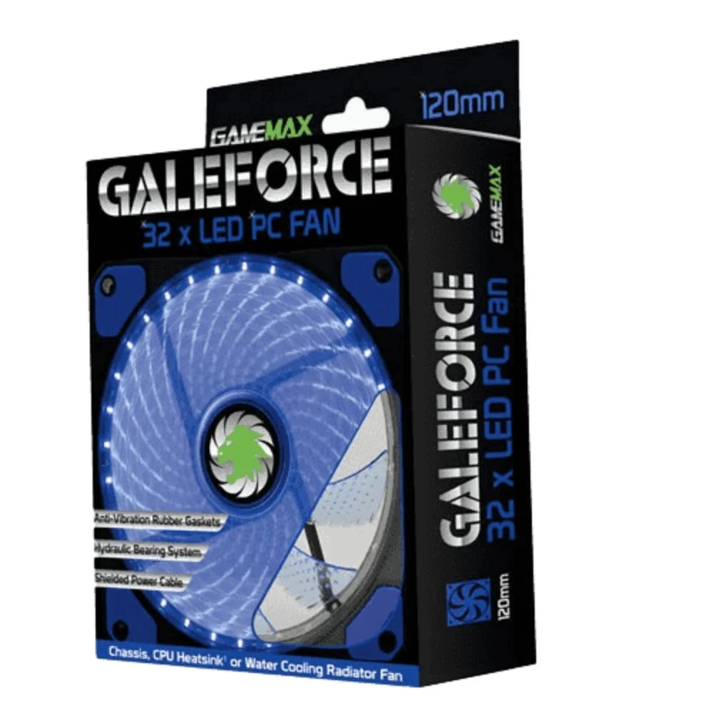 Cooler Fan PGabinete 120X120X25 32 Leds Kabum