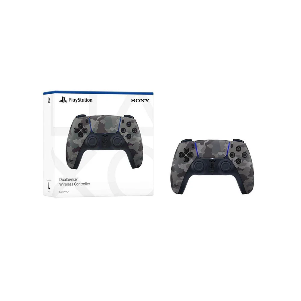 Controle Playstation 5 Sony DualSense, Sem Fio, Gray Camuflado - PS5