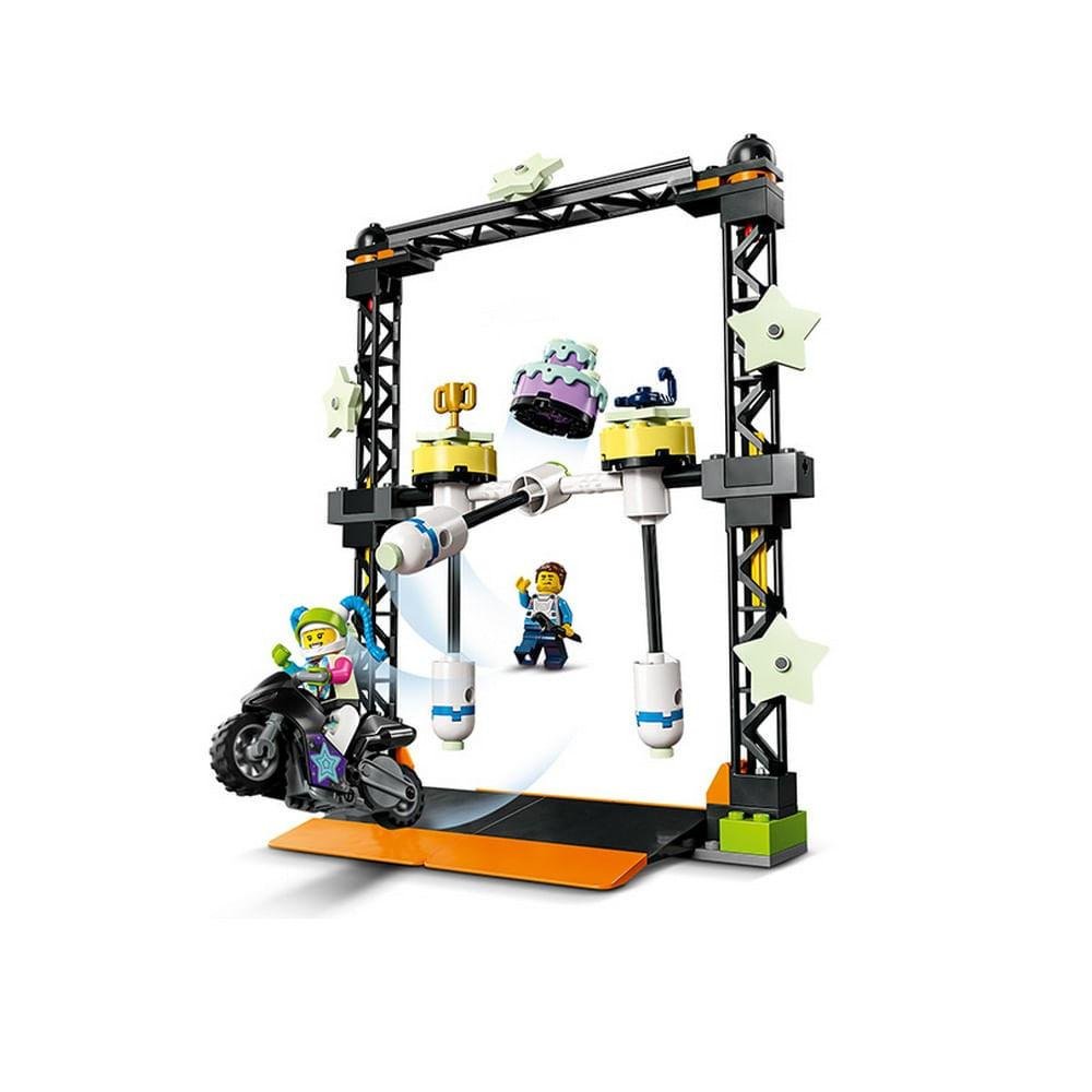 Lego City - O Desafio De Acrobacias, Chocante, 60341 - 117pcs