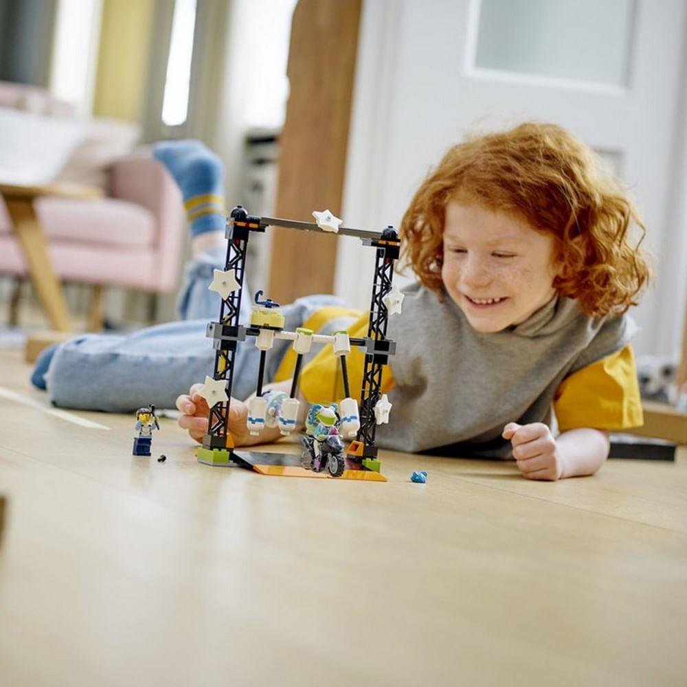 Lego City - O Desafio De Acrobacias, Chocante, 60341 - 117pcs