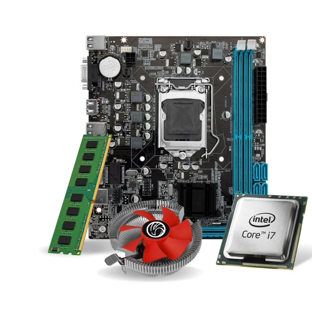 Kit Placa Me Proc I7 4770 Mem 8GB Cooler KaBuM