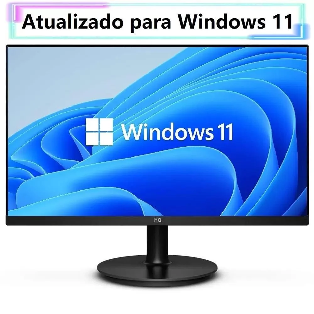 Monitor HQ 20HQ-LED, 20 LED Widescreen, 75hz, HDMI, VESA, Ajuste De Inclinação Monitor HQ 20HQ-LED, 20 LED Widescreen, 75hz, HDMI, VESA, Ajuste De Inclinação