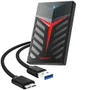 Case Gaveta HD SSD Externo 2.5 Pol Sata 3 USB 3.0 Velocidade 5.0 Gbps Suporta Até 3TB