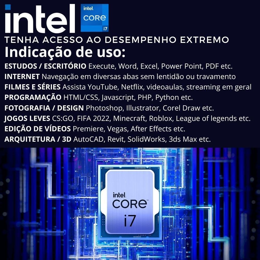 Computador Completo Desktop I7 16GB KaBuM