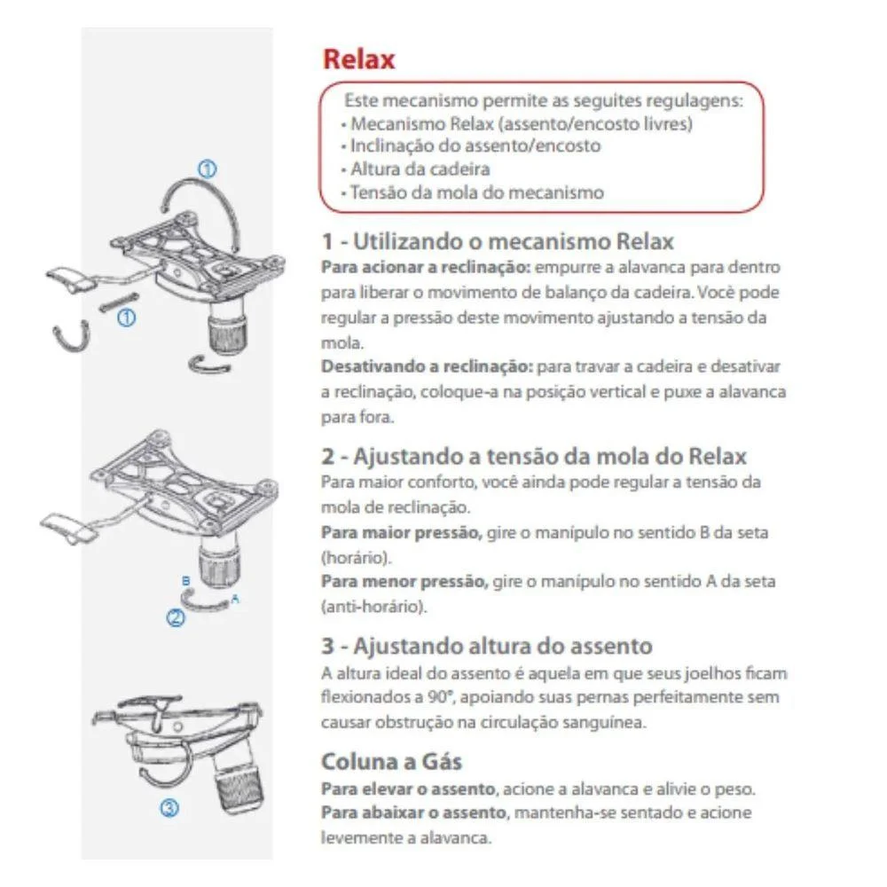 Cadeira Office Ergodecor, Giratória, Verona Branca, Base Preta