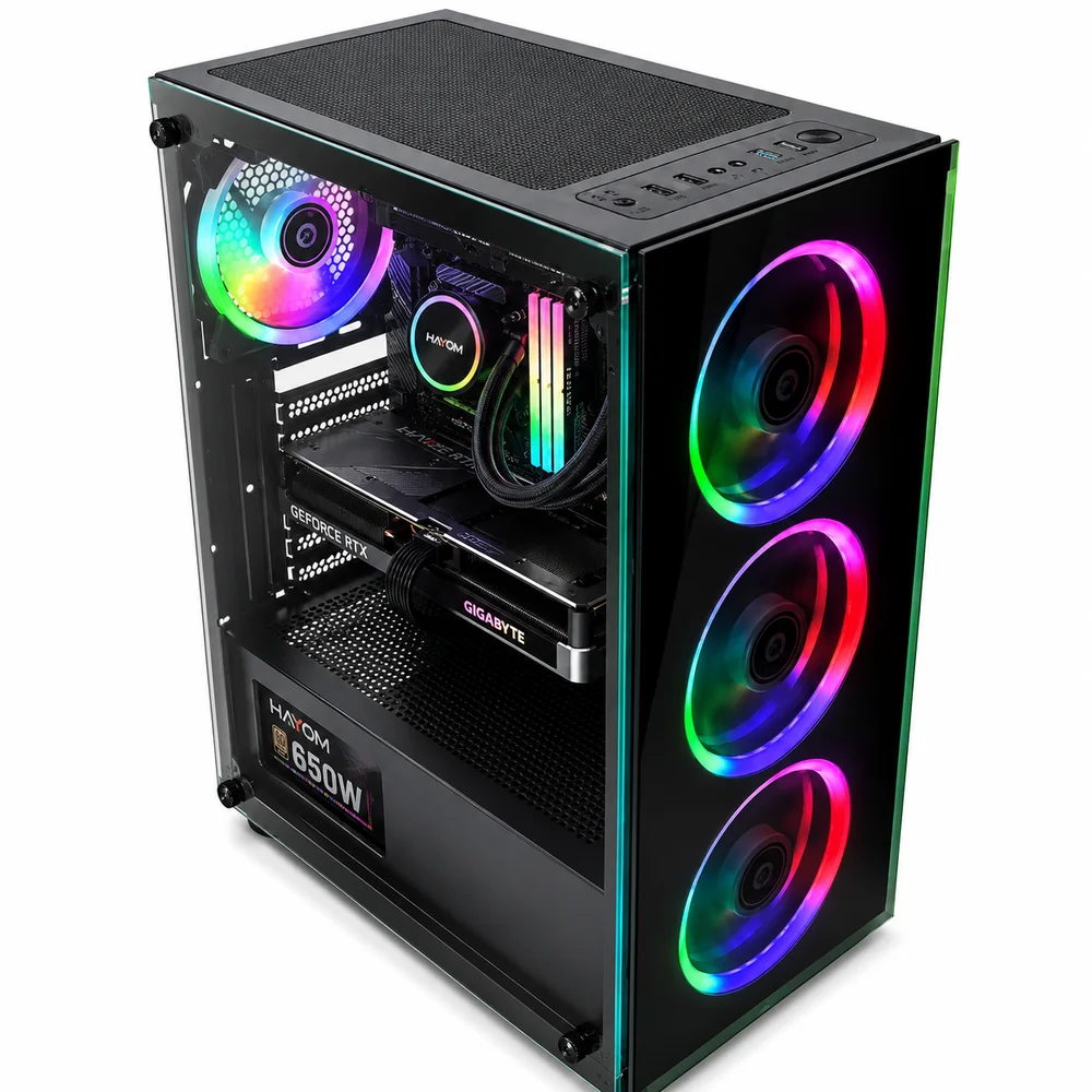 PC Gamer Completo Ryzen 5 5600g, 16gb Ddr4, SSD 480GB, 500w 80 Plus - view 3
