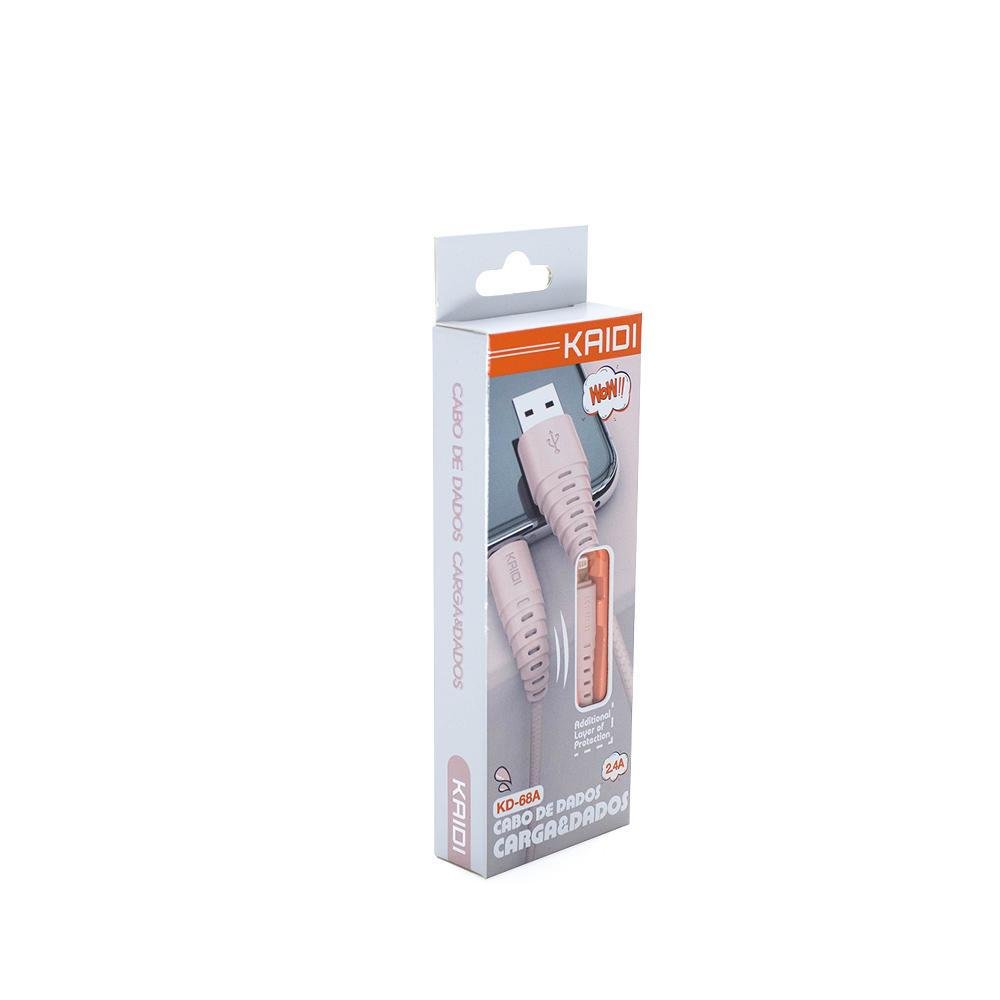 Cabo Lightning para Iphone e Ipad Kaidi Dados | KaBuM!